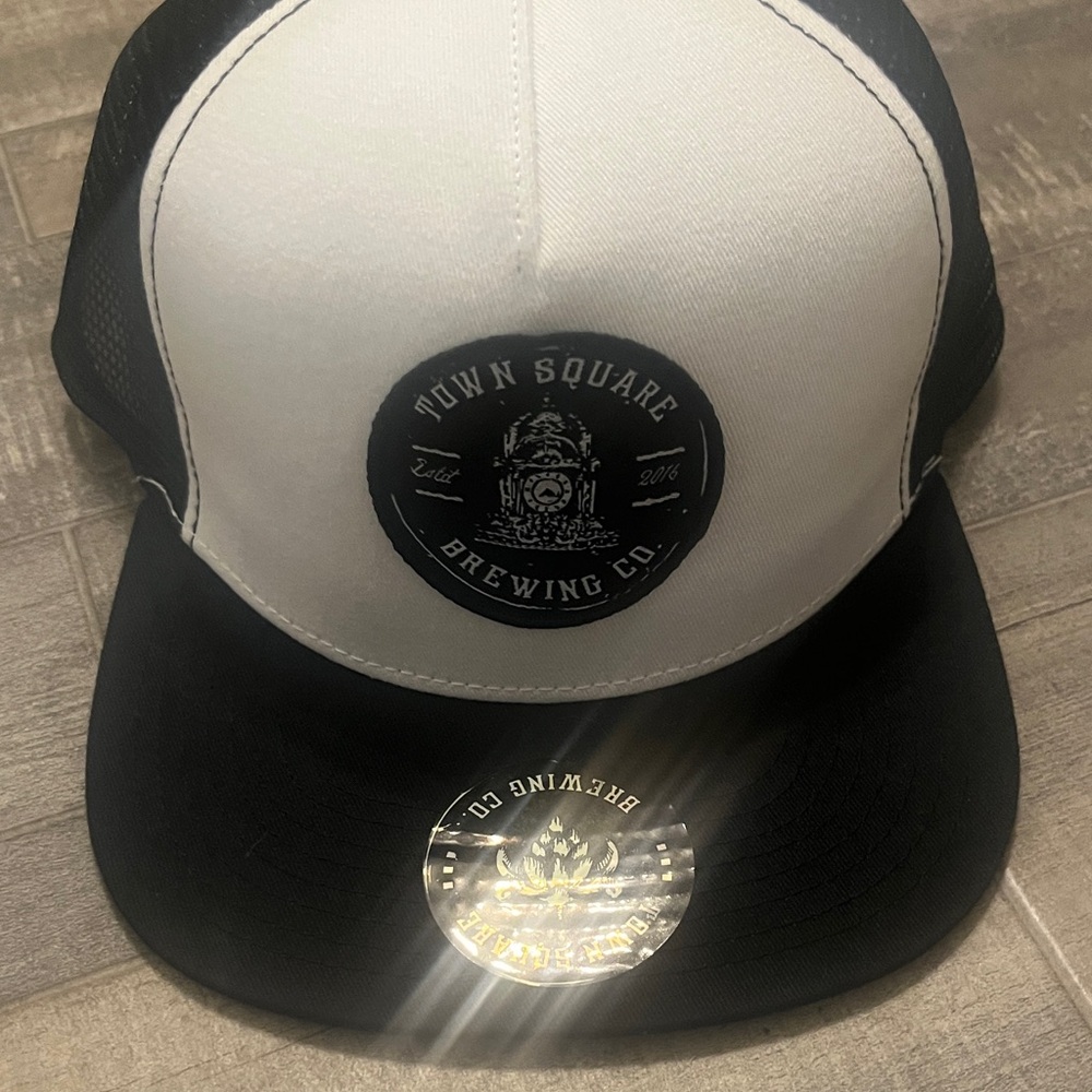 Black and White Hat Town Square Brewing Co
